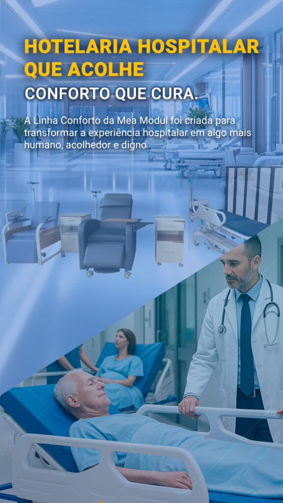 Produtos de Hotelaria Hospitalar Mea Modul Linha conforto
