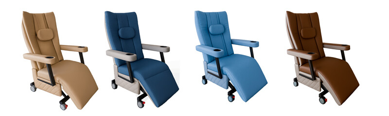 Linha Conforto de Poltronas, modelo confort Plus Cores Disponiveis